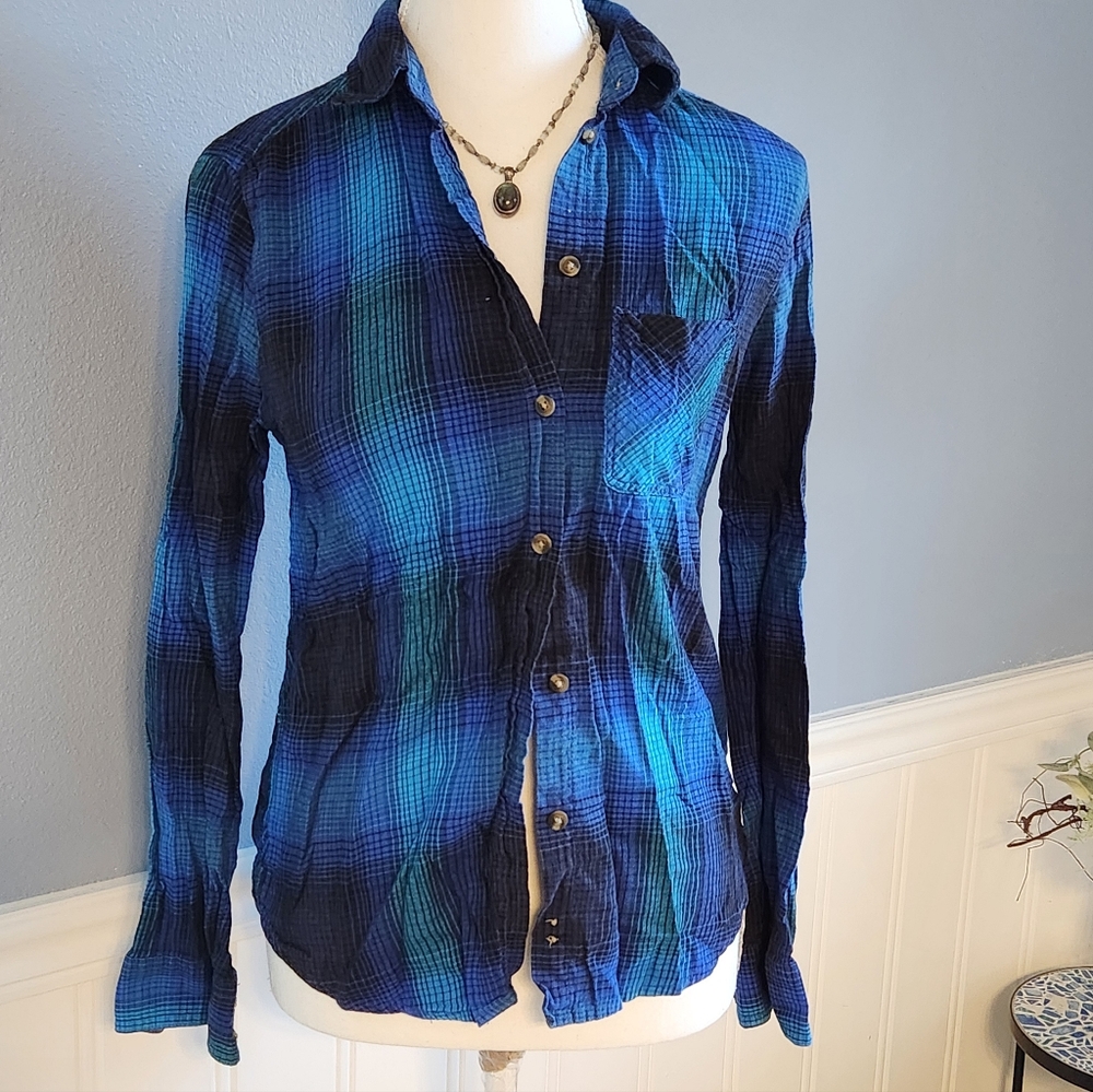 Flannel Button Down Shirt